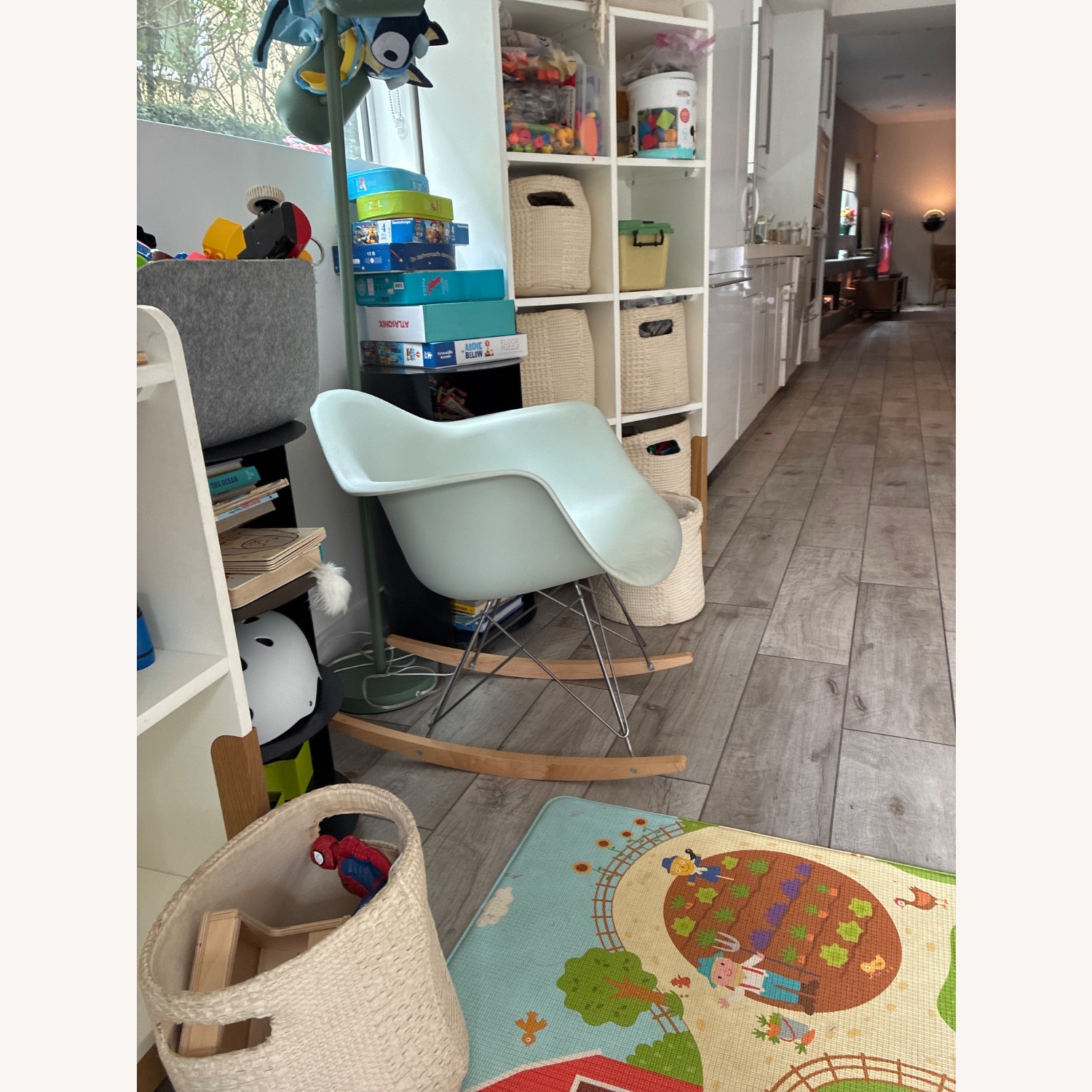 Herman Miller Eames Green Plastic Armchair - image-3