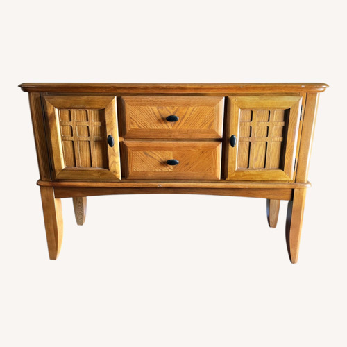 Used Rooms To Go Natural Sideboard for sale on AptDeco