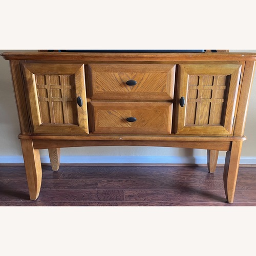 Used Rooms To Go Natural Sideboard for sale on AptDeco