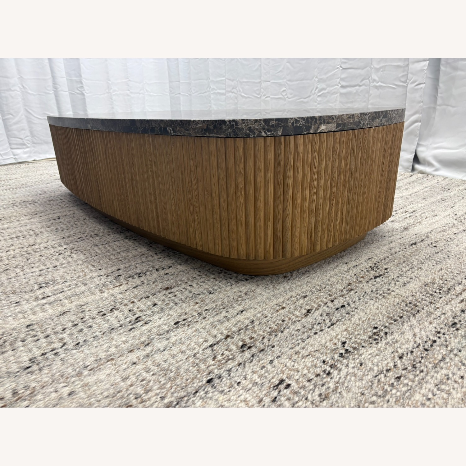 RH Mulholland Emperador Coffee Table – 60" - image-14