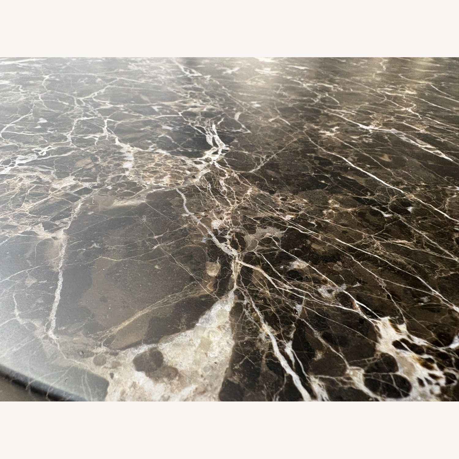 RH Mulholland Emperador Coffee Table – 60" - image-4