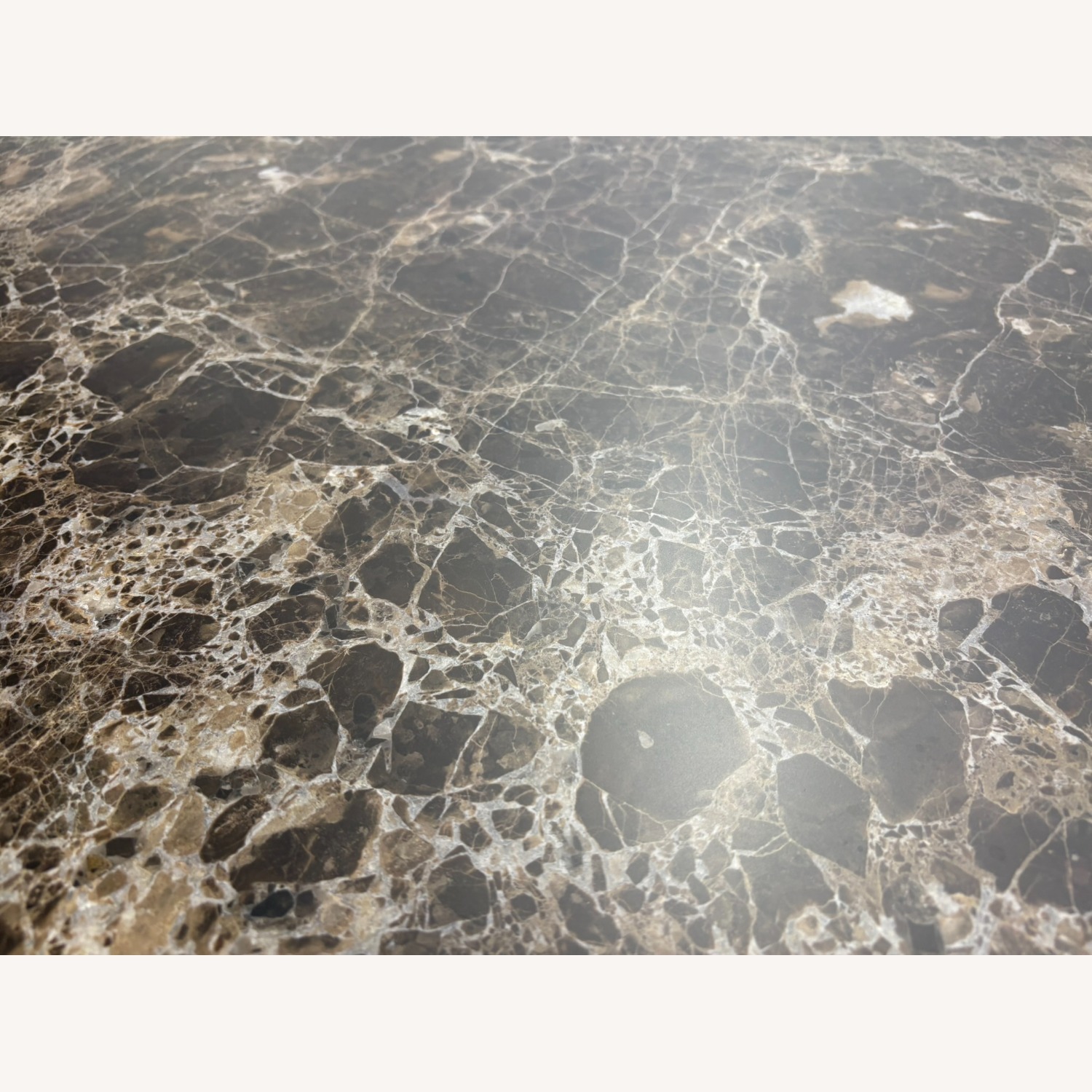 RH Mulholland Emperador Coffee Table – 60" - image-10