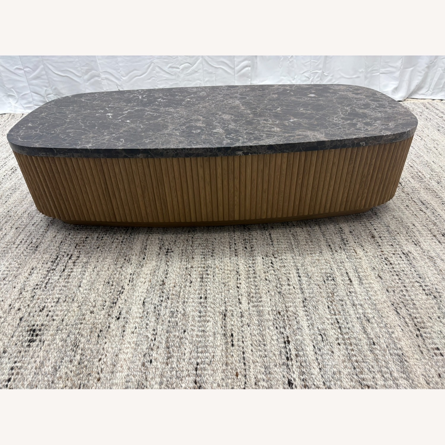 RH Mulholland Emperador Coffee Table – 60" - image-20