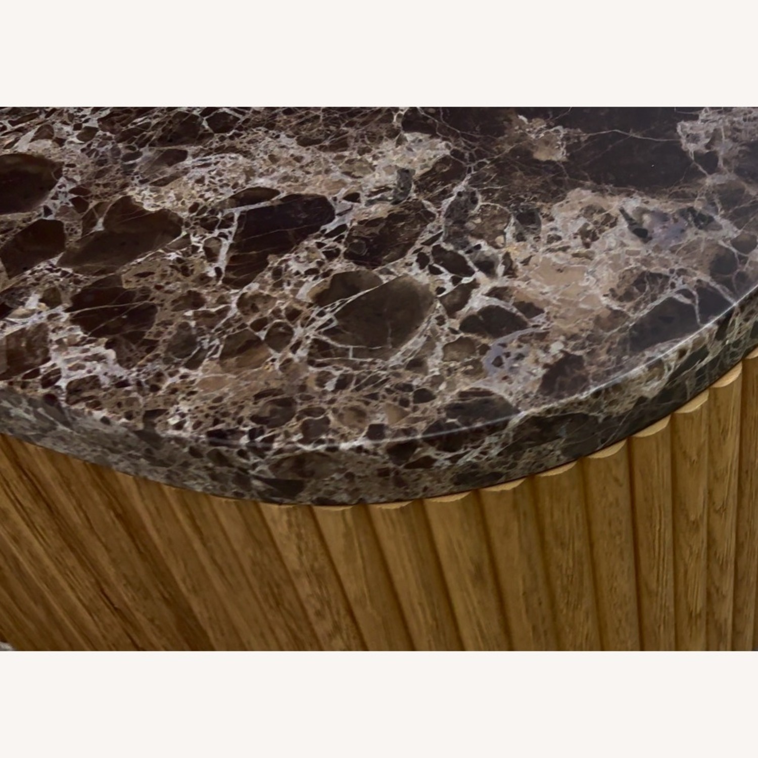 RH Mulholland Emperador Coffee Table – 60" - image-29