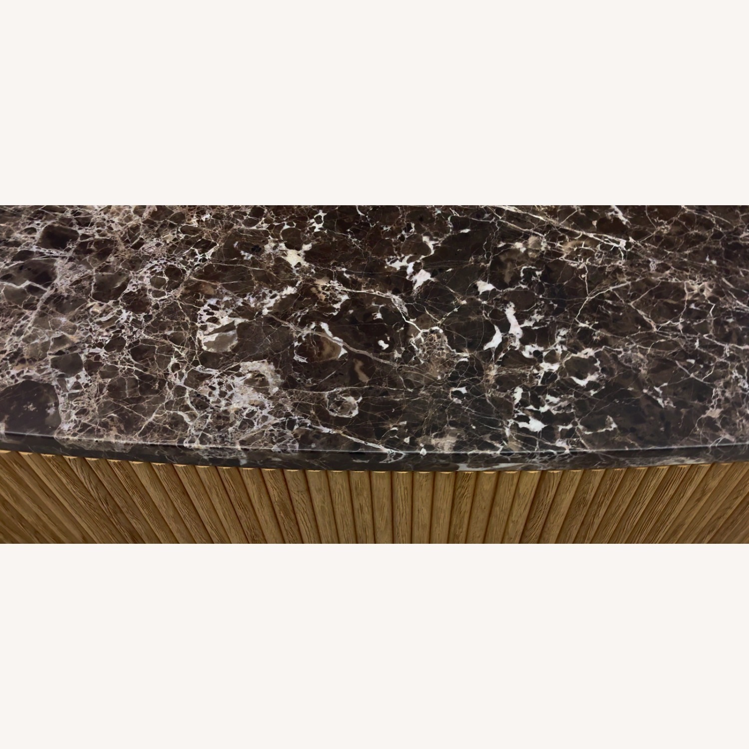 RH Mulholland Emperador Coffee Table – 60" - image-26