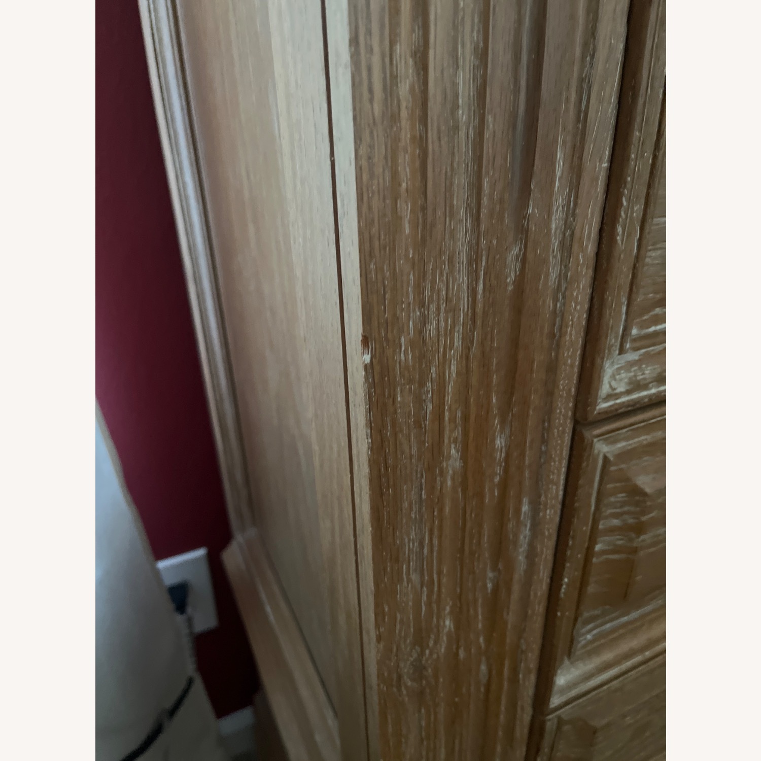 Rooms To Go Natural Wood Armoire - image-3