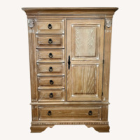 Rooms To Go Natural Wood Armoire