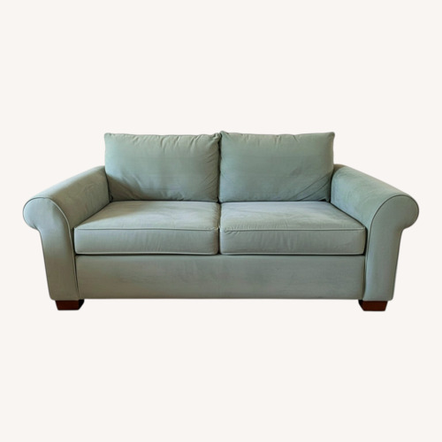 Used Rooms To Go Green Sleeper Sofa for sale on AptDeco