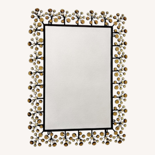 Used Pier 1 Imports Gold Wall Mirror for sale on AptDeco