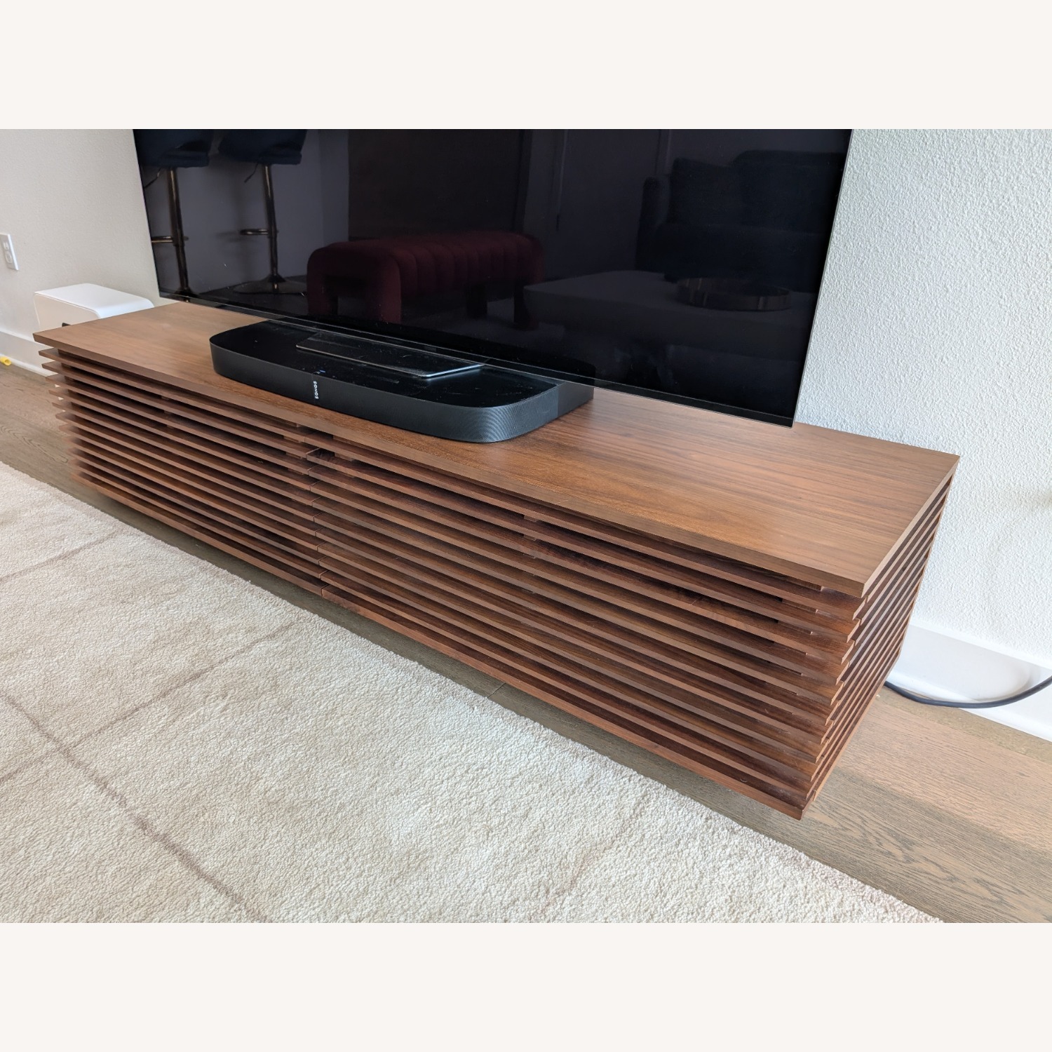 Design Within Reach Line Media Console (Walnut) - image-2