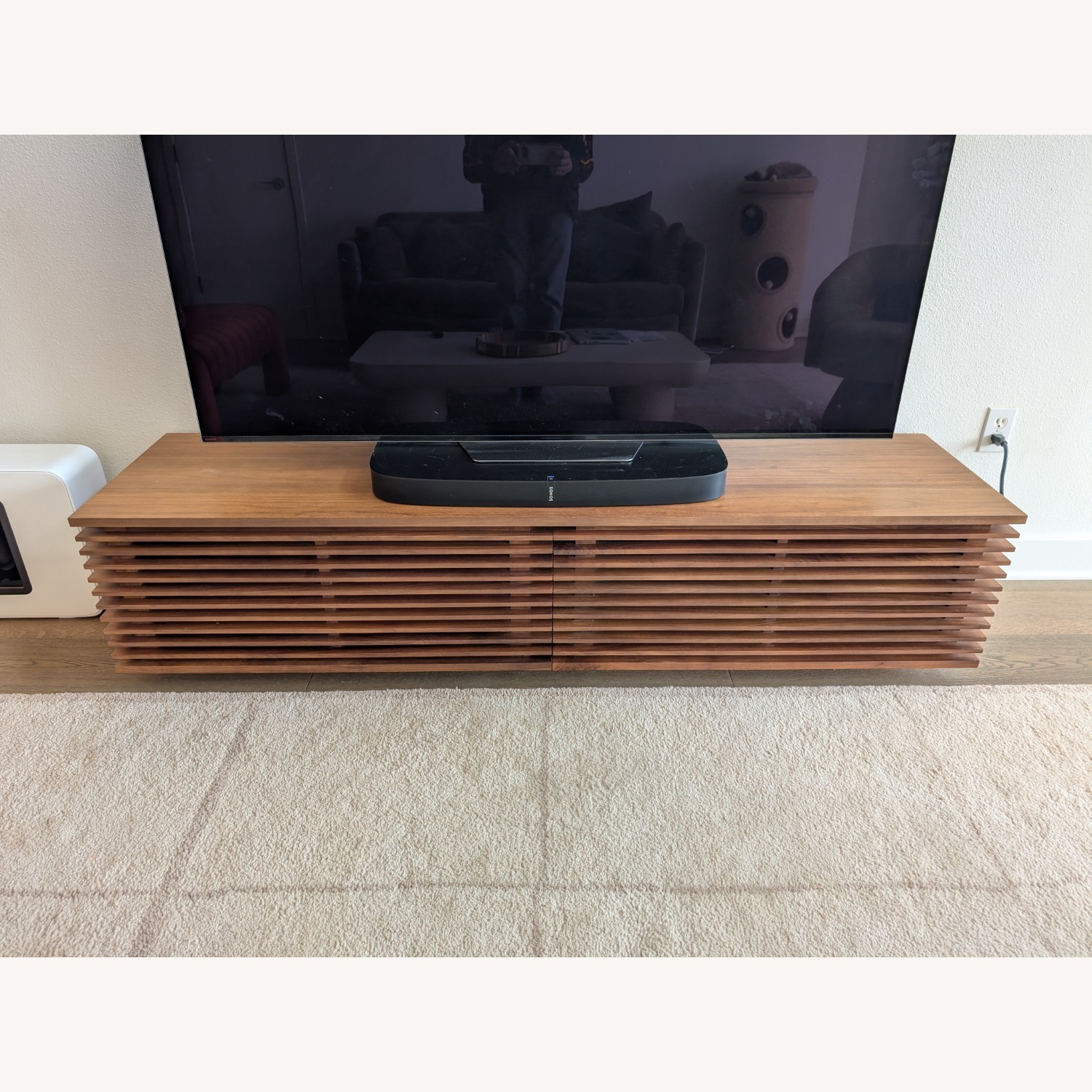 Design Within Reach Line Media Console (Walnut) - image-1