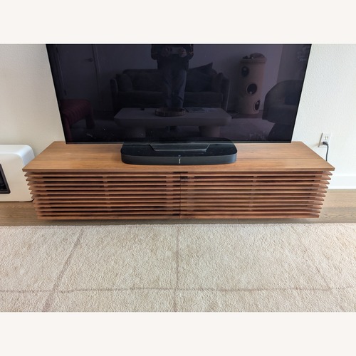 Used Design Within Reach Line Media Console (Walnut) for sale on AptDeco