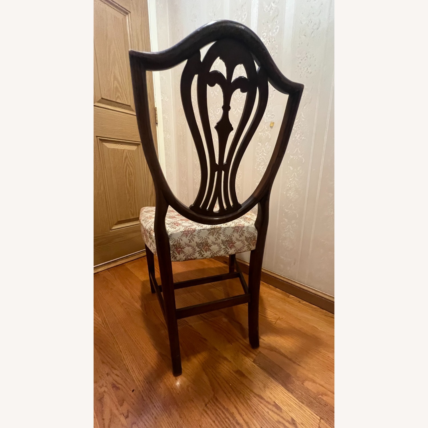 Vintage/Antique Dark Brown Dining Chairs - image-3
