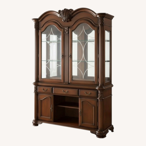 Used Ashley Furniture Chateau De Ville Hutch & Buffet for sale on AptDeco