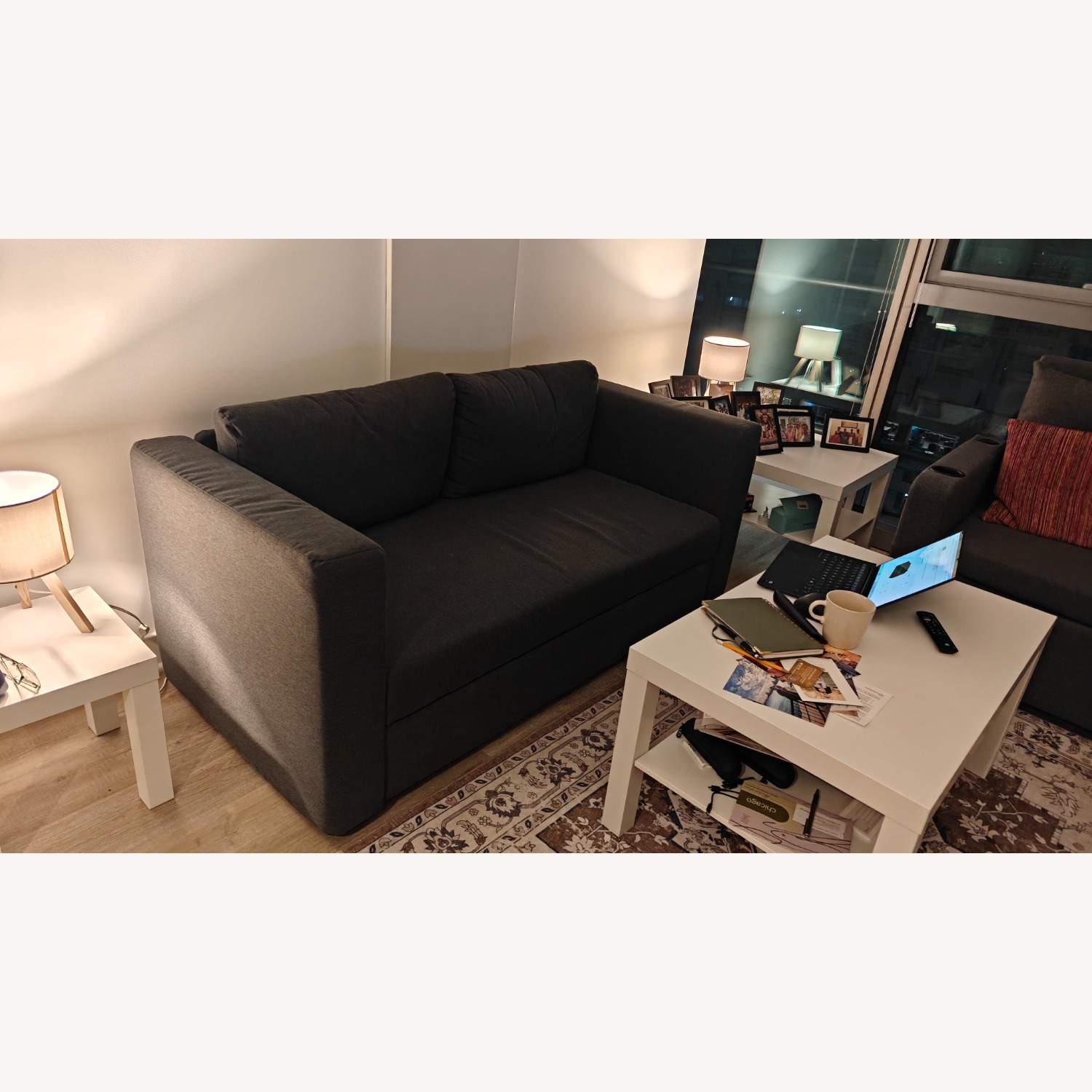 IKEA SKÖNABÄCK Fabric Sleeper Sofa - image-2