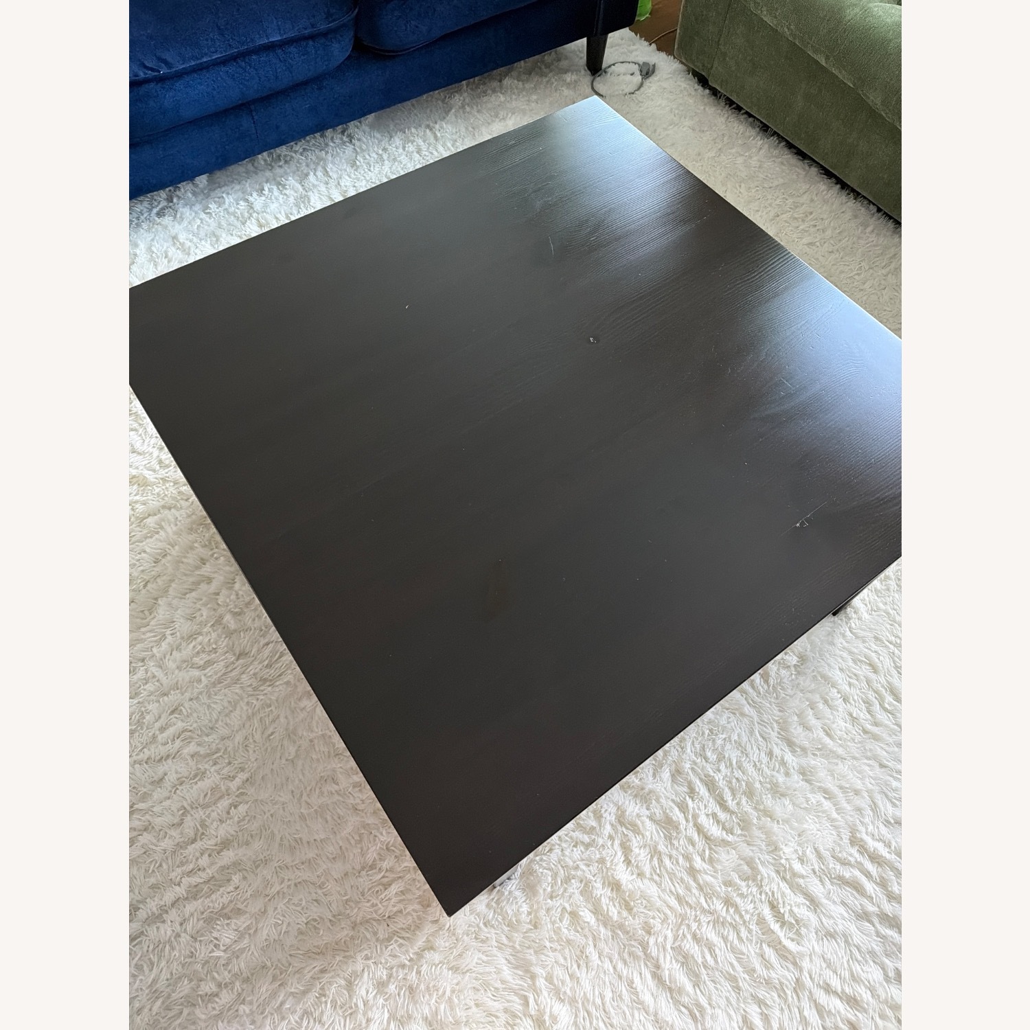 IKEA Dark Brown Wood Coffee Table - image-1