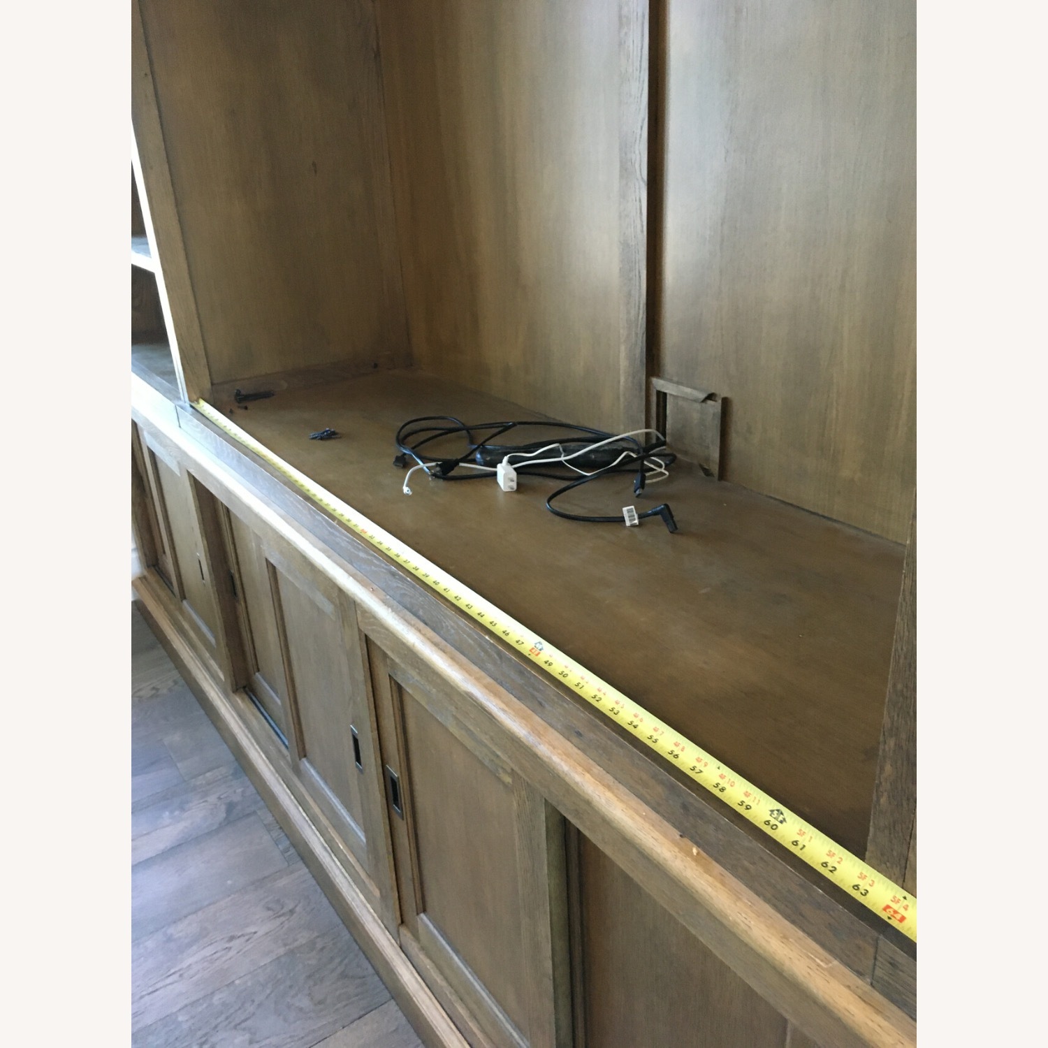 Restoration Hardware 20th C. English Slider Media System - image-4