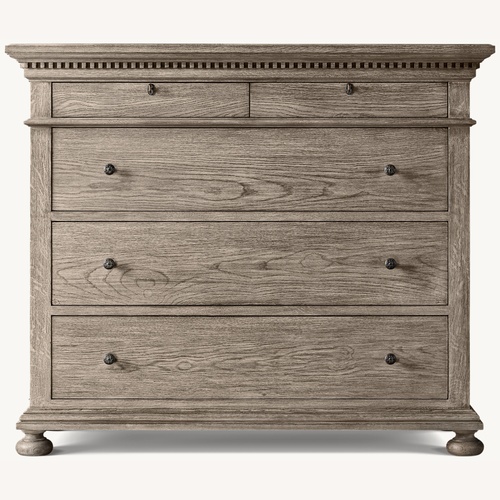 Used Restoration Hardware Dark Gray Wood Dresser for sale on AptDeco
