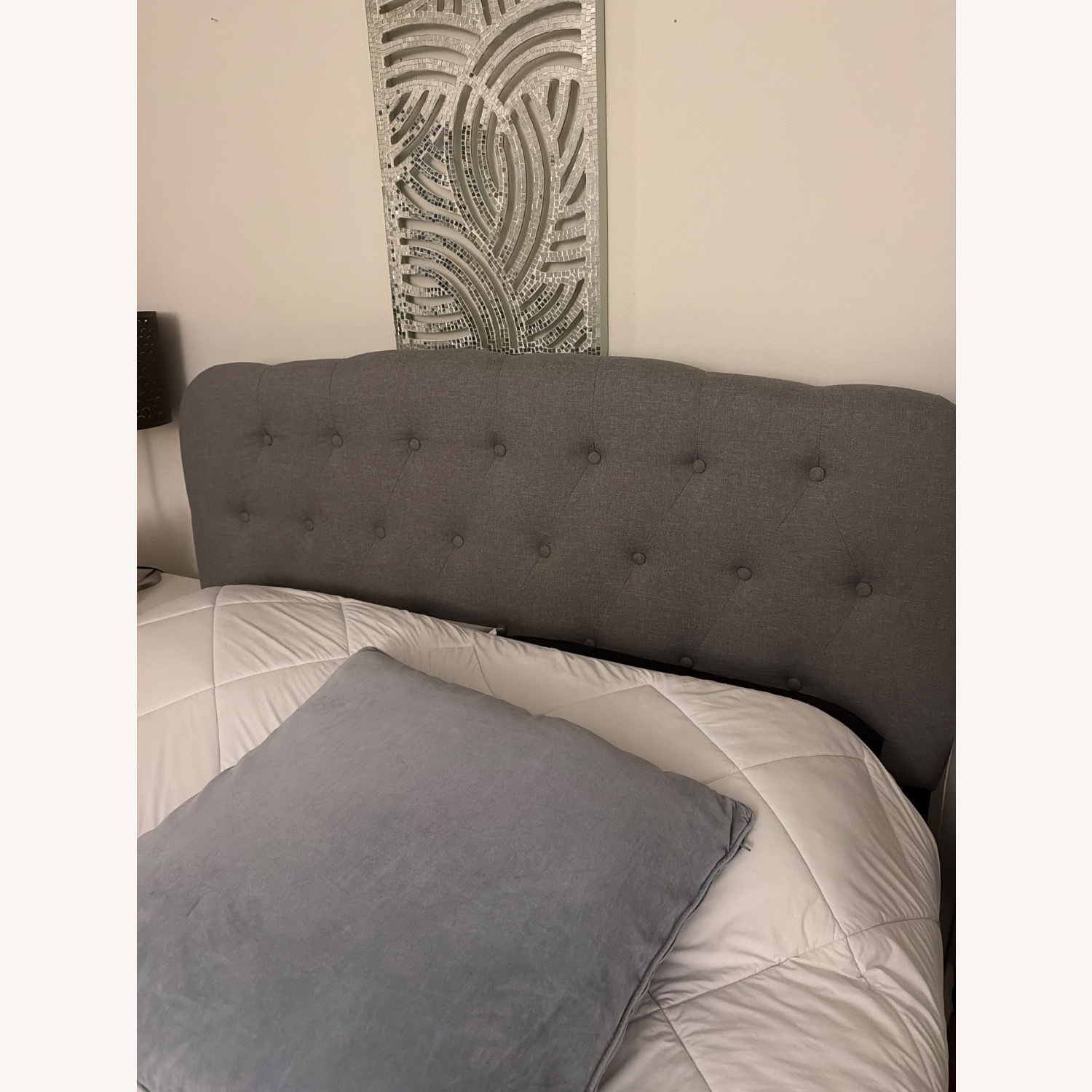 Grey Queen Bed - image-3