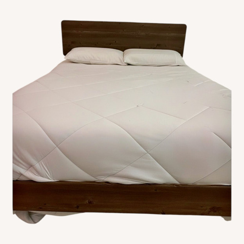 Used Wood Full Bed for sale on AptDeco