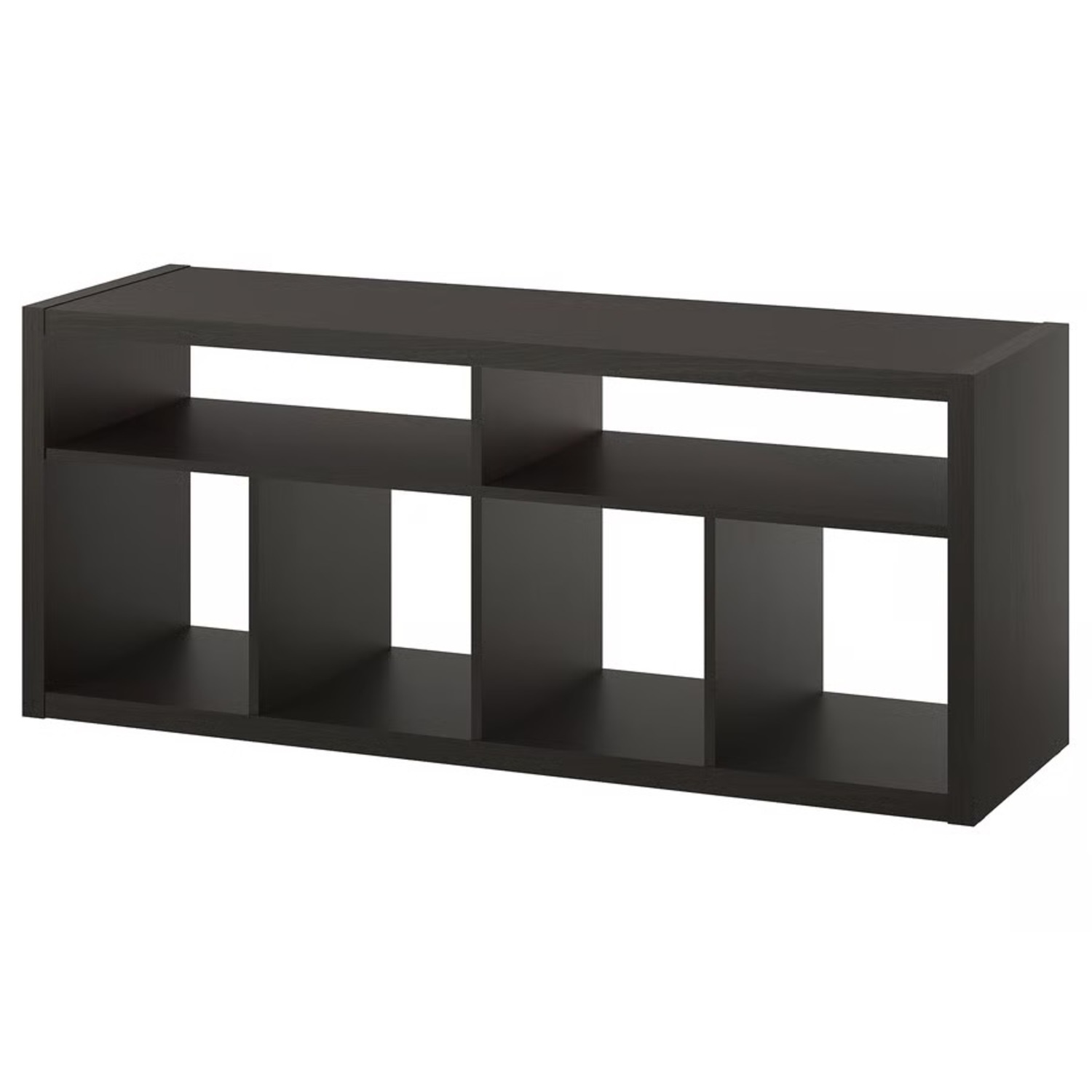 IKEA Dark Brown Wood Media Storage - image-2