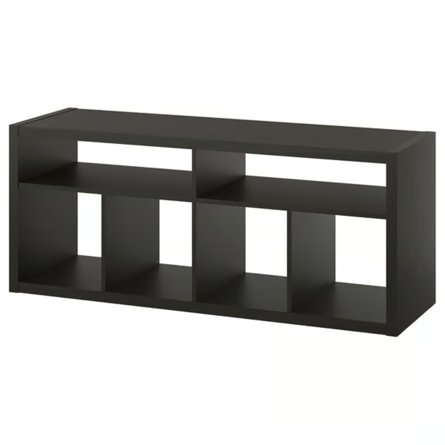 IKEA Dark Brown Wood Media Storage - image-4