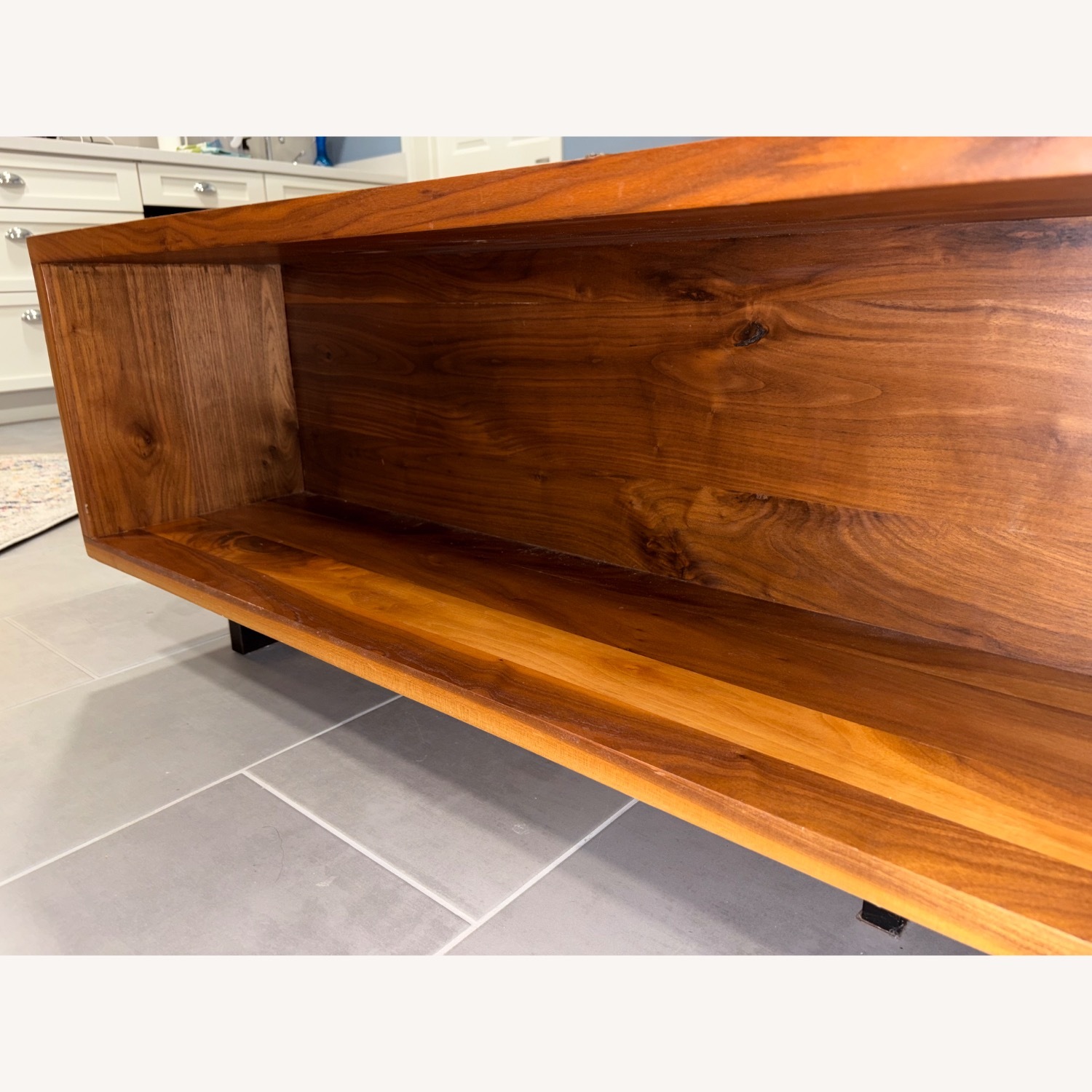 Crate & Barrel Atwood Natural Wood Queen Bed - image-4