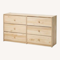 IKEA Rast Natural Wood Dresser