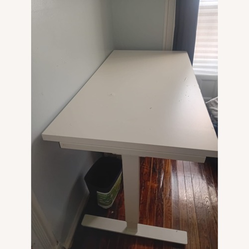 Used ErgoElements Standing Desk White Metal Desk for sale on AptDeco