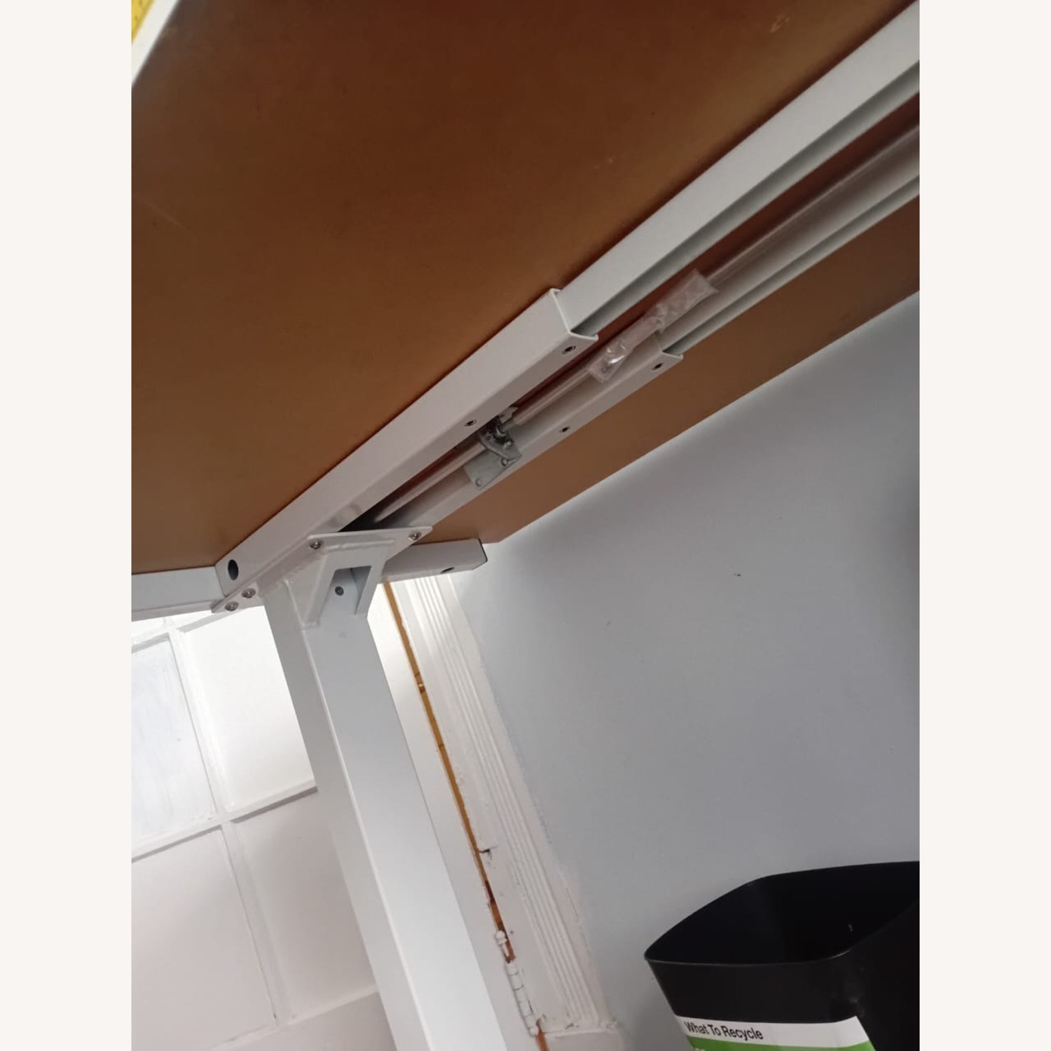 ErgoElements Standing Desk White Metal Desk - image-3