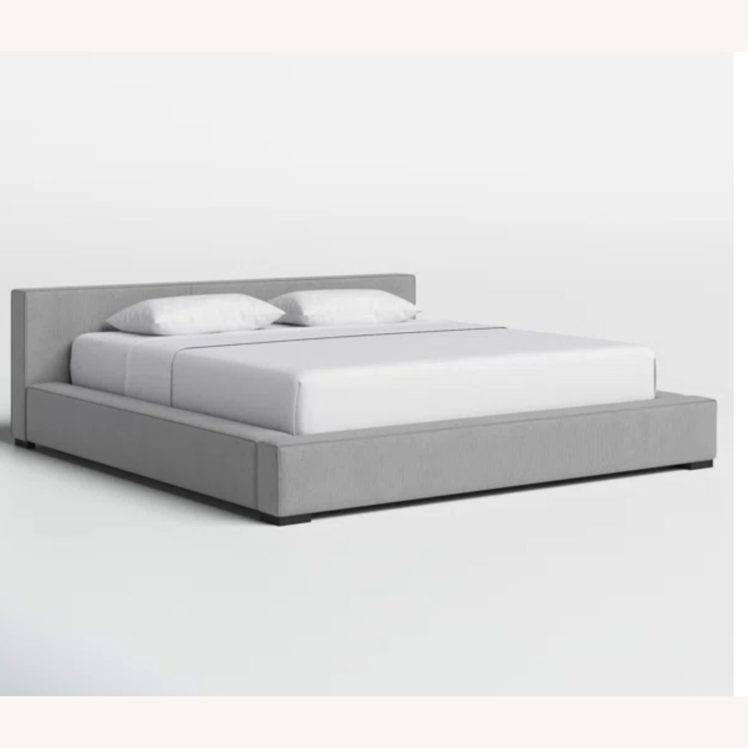 Joss & Main Sonoya Light Gray King Platform Bed  - image-3