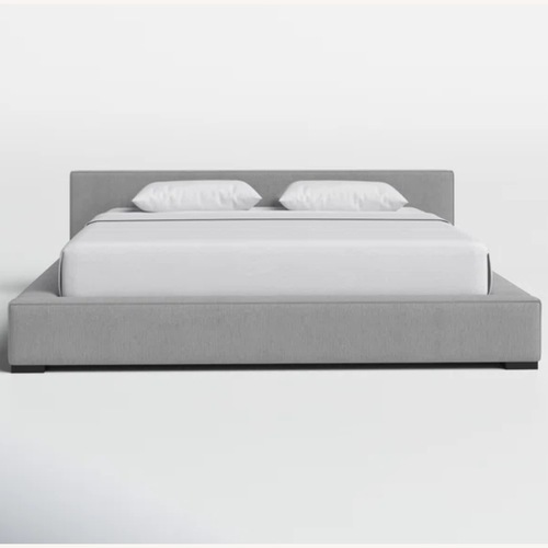 Used Joss & Main Sonoya Light Gray King Platform Bed for sale on AptDeco