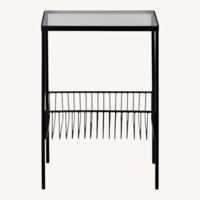 Dorman Glass End Table