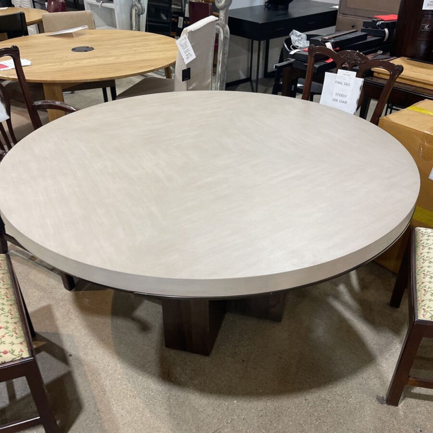 Canyon Cove Silver Fox Round Dining Table - image-3