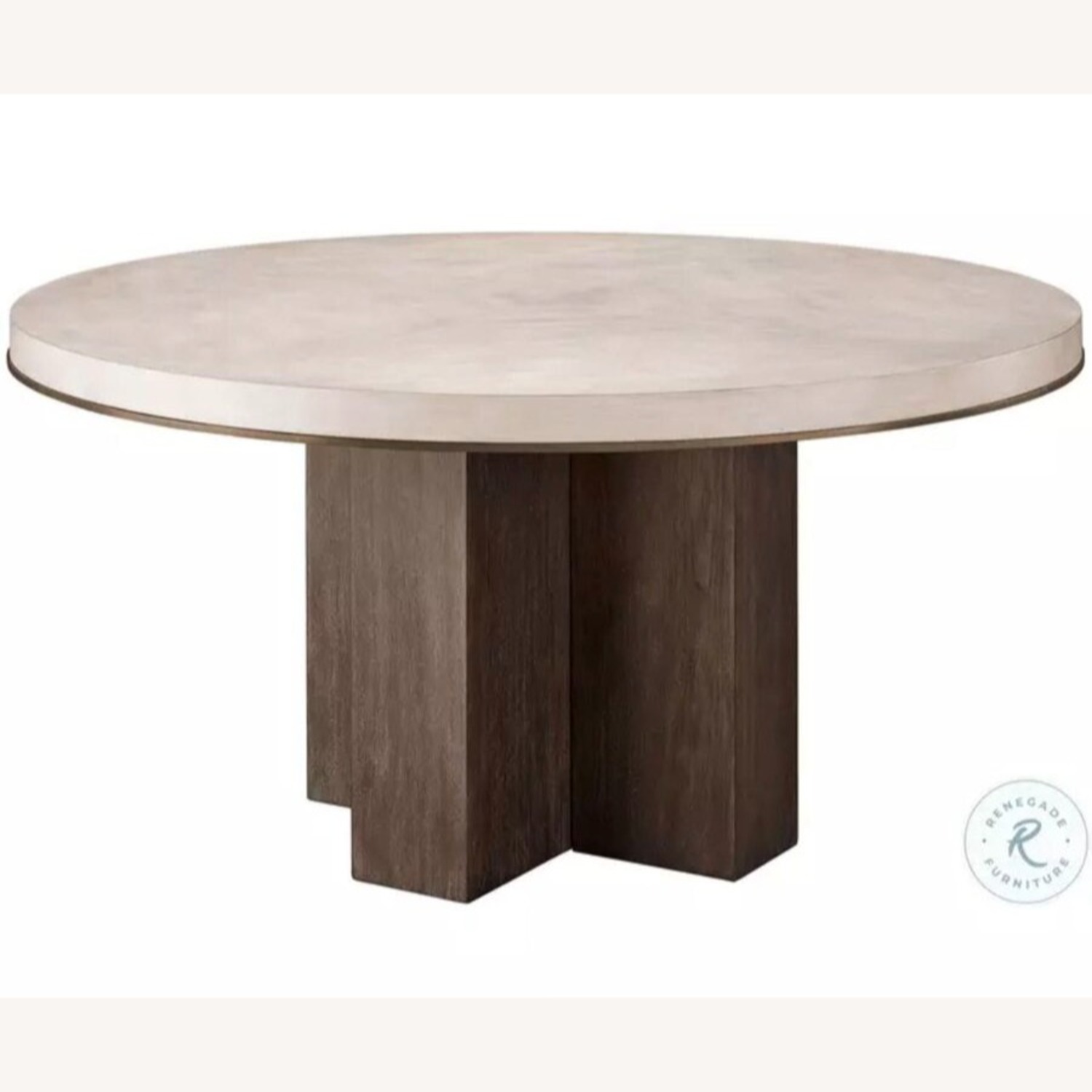 Canyon Cove Silver Fox Round Dining Table - image-1