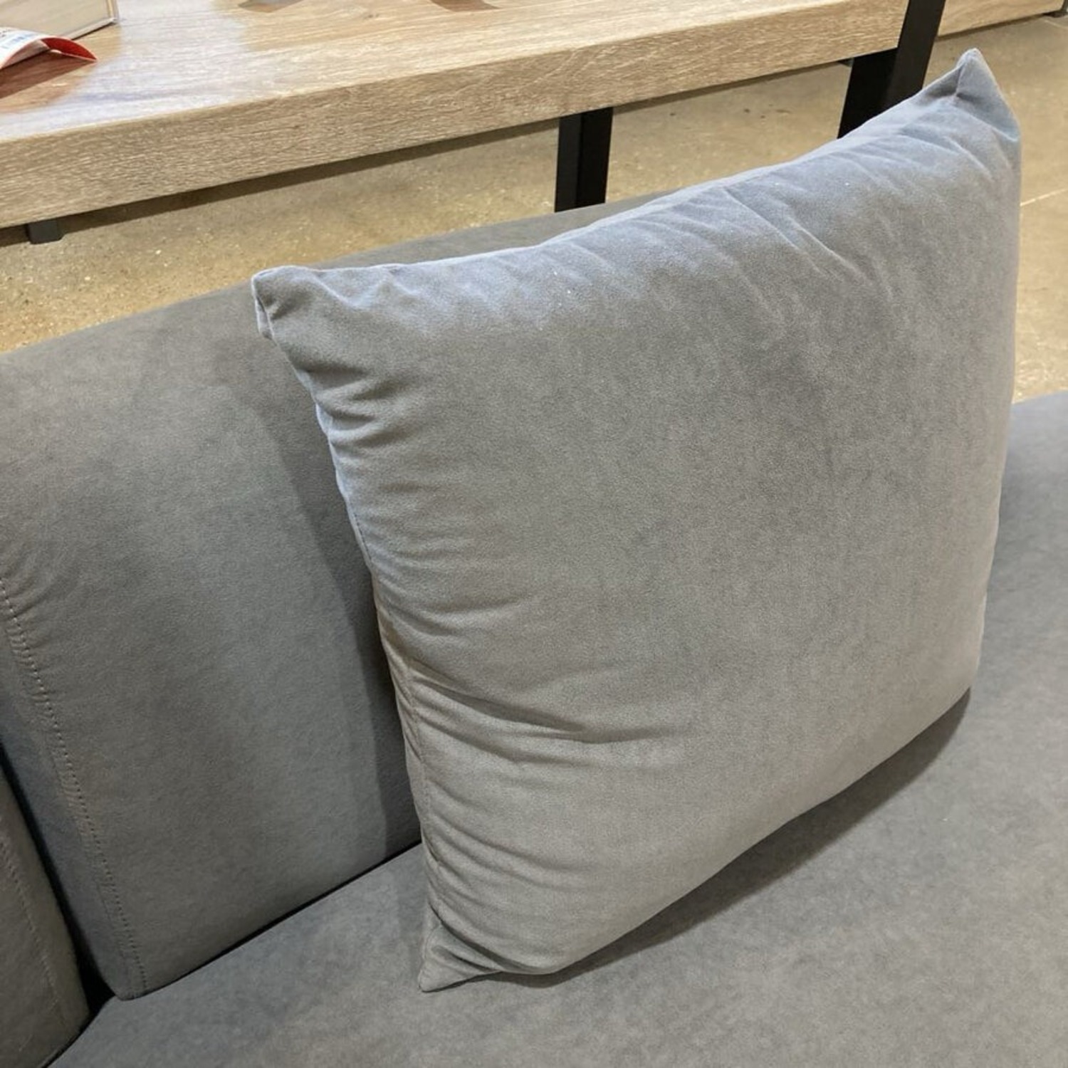 US Pride Furniture Harcane Armless Half-Moon Sofa - image-7