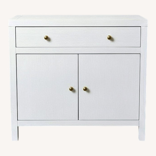 Used Nora 1-Drawer W Lower Cabinet Nightstand for sale on AptDeco