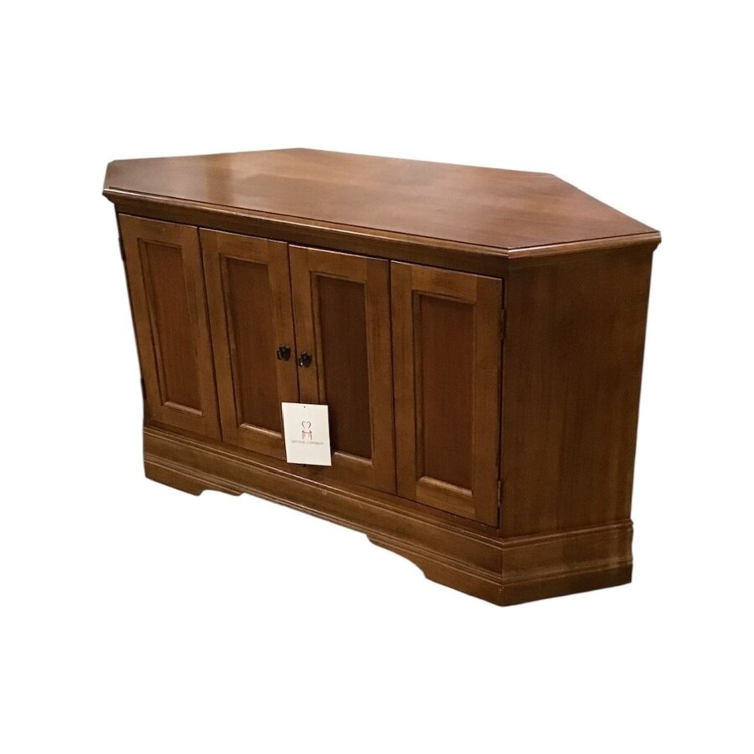 Hooker Furniture Wood Corner Stand Media Console - image-1
