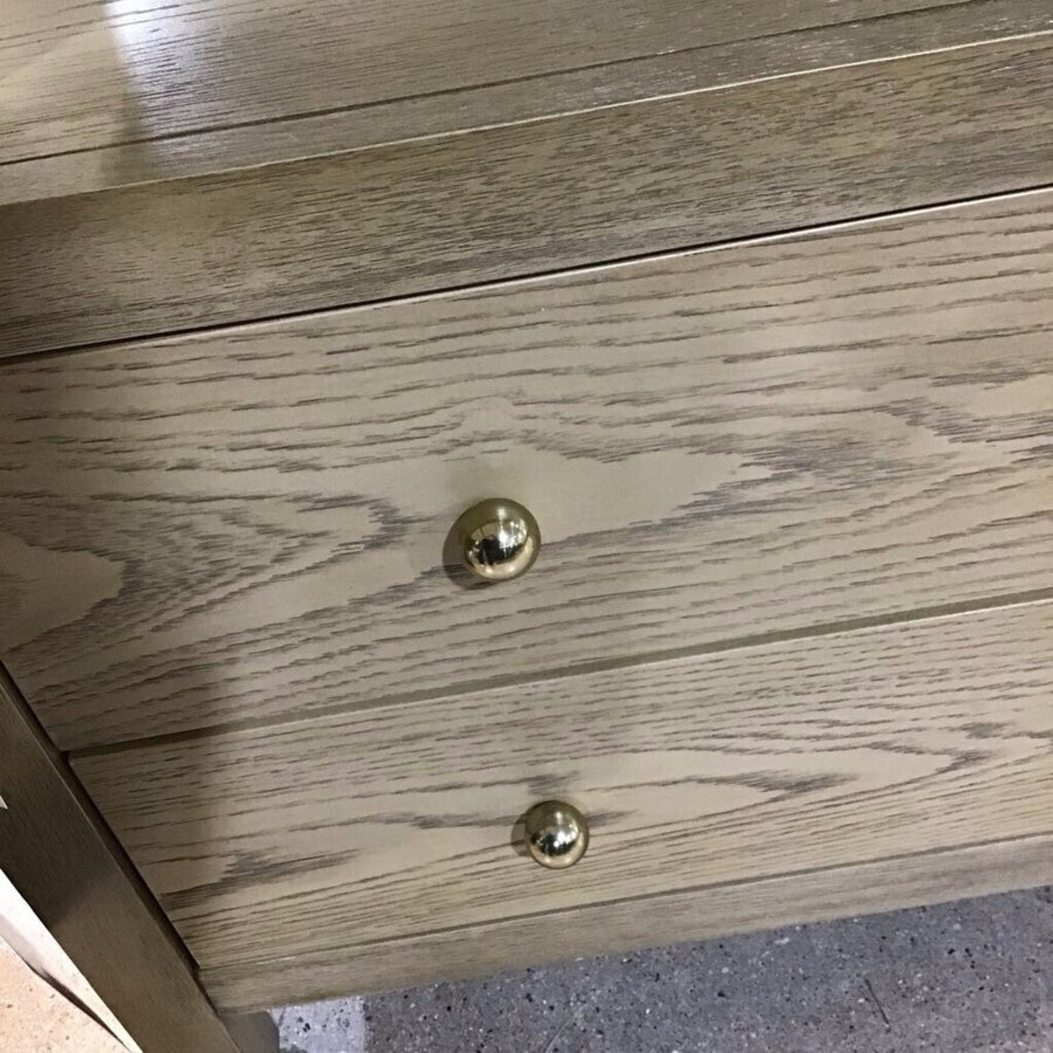 Celine 2-Drawer Nightstand Taupe/Gold - image-12