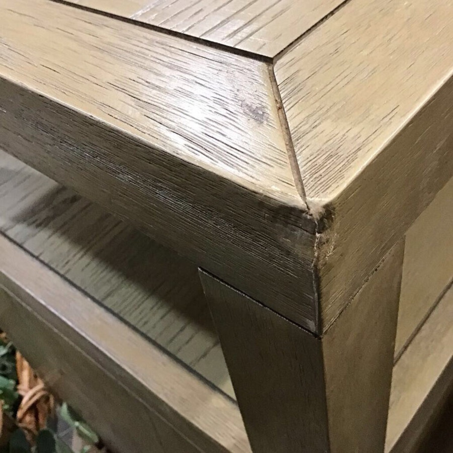 Celine 2-Drawer Nightstand Taupe/Gold - image-9