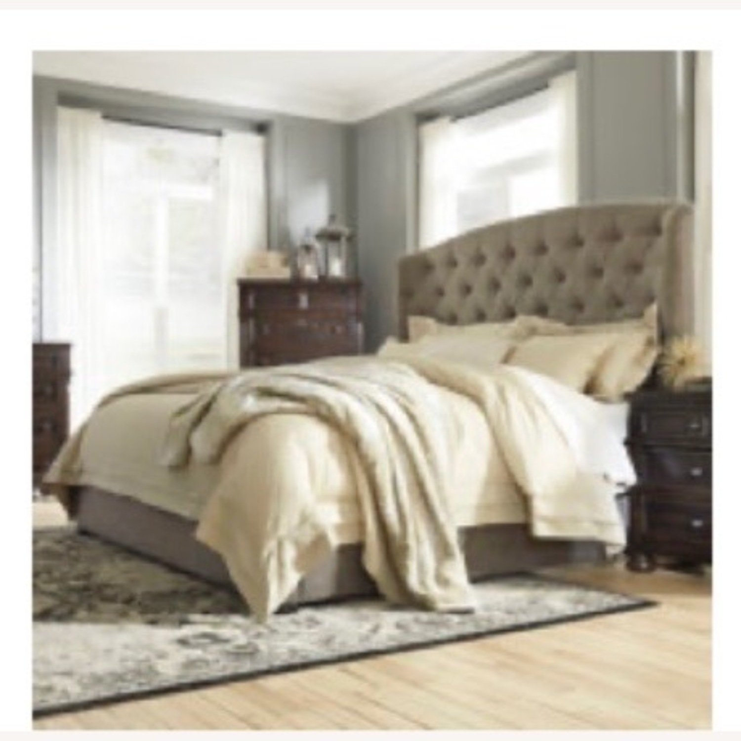 Almont Upholstered Panel Headboard  - image-2