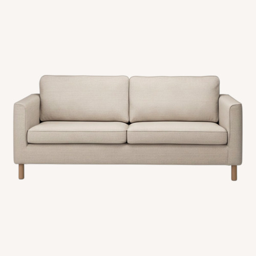 Used IKEA Parup Light Gray 2 Seater Sofa for sale on AptDeco