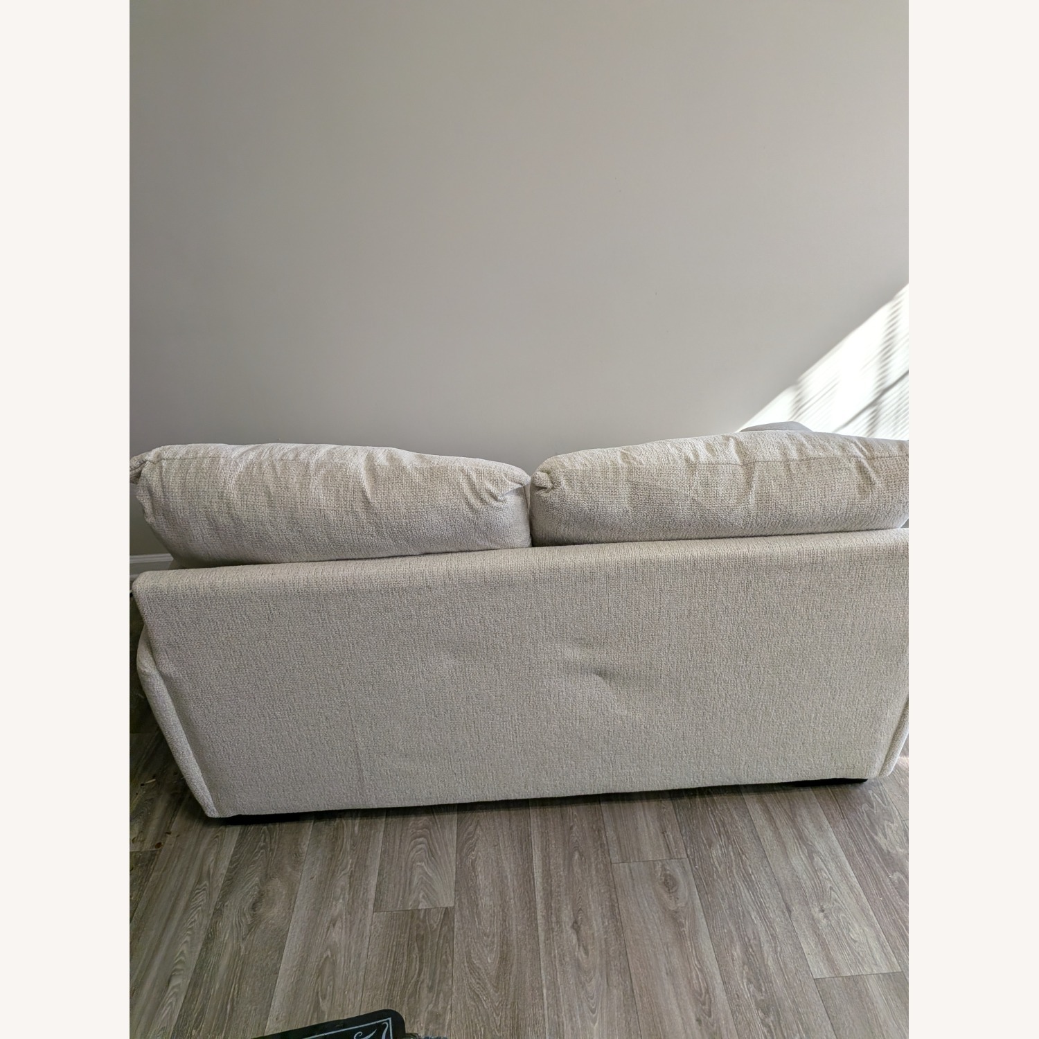White 2 Seater Sofa - image-3