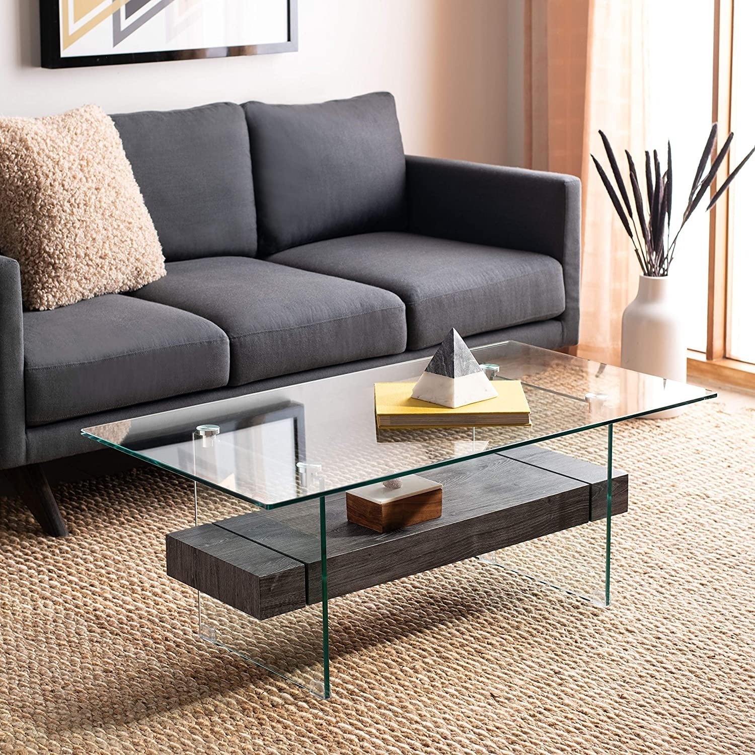 Safavieh Kayley Glass Coffee Table - image-2
