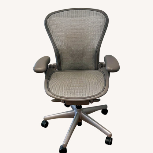 Used Herman Miller Lt Gray Office Chair for sale on AptDeco