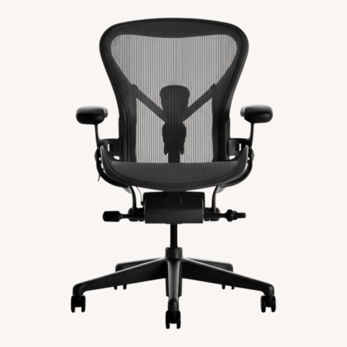 Used Herman Miller Aeron Dark Gray Office Chair for sale on AptDeco