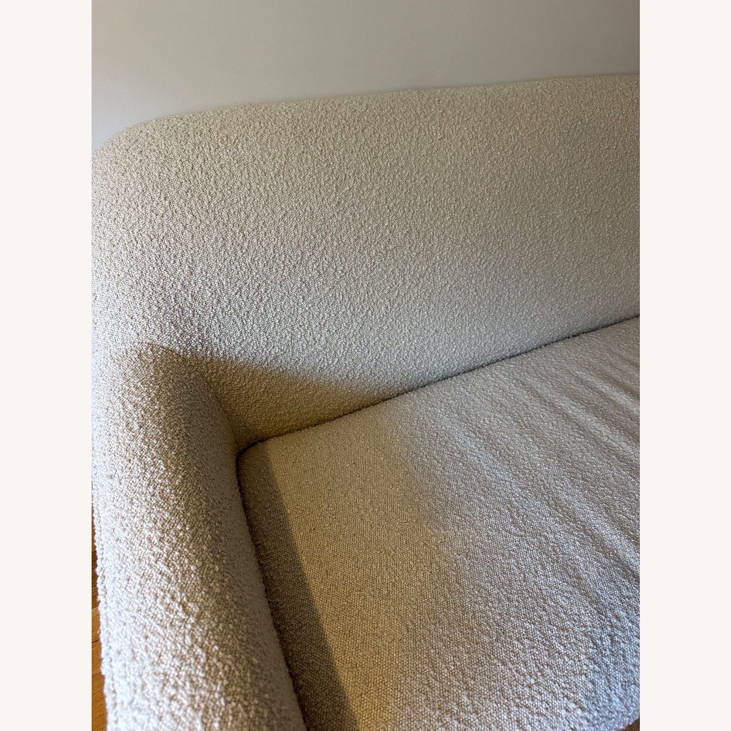Article Gabriola White Boucle Loveseat - image-3