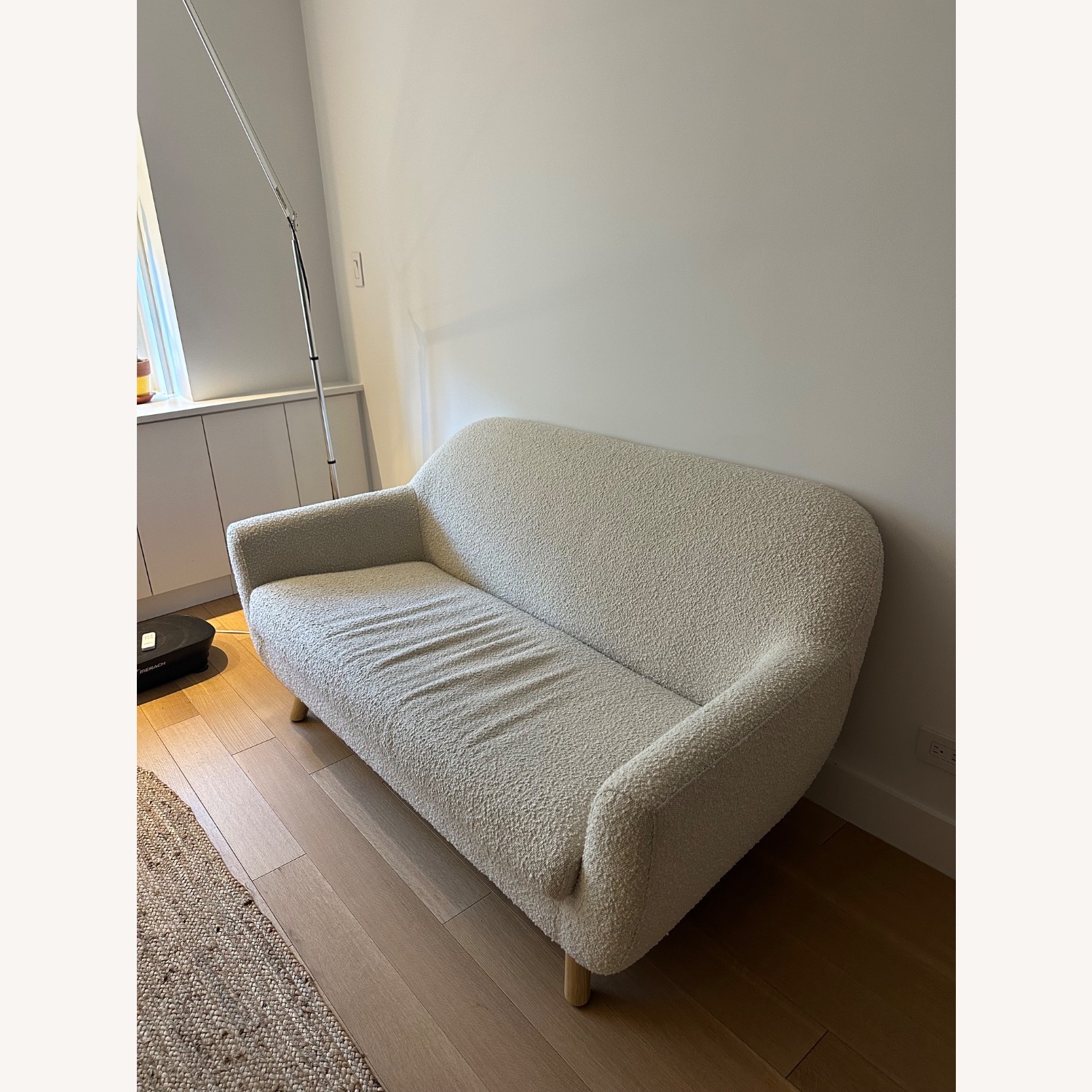 Article Gabriola White Boucle Loveseat - image-2