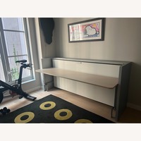 Resource Furniture CLEI Cabrio Desk with Twin Bed