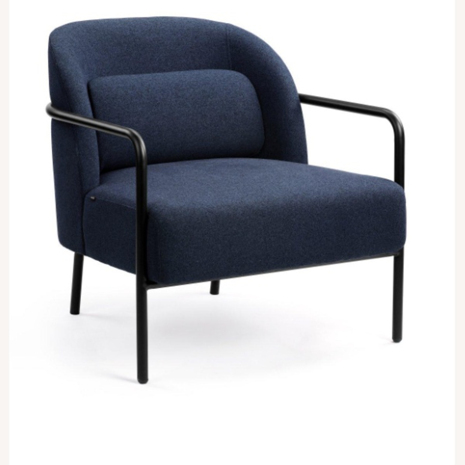 Circa Navy Performance Fabric Armchair - image-5